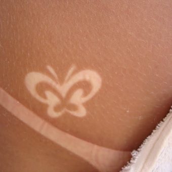 Tatuagem Solar - Adesivo tatuagem de bronzamento